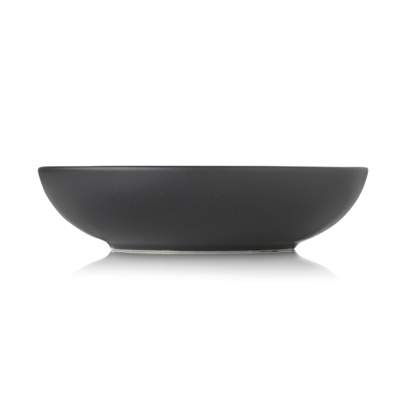 Assiette creuse en grès - Ø 28 cm - 2 L - Série One Midnight
