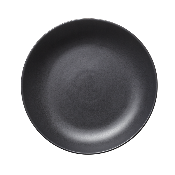 Assiette creuse en grès - Ø 33 cm - 3 L - Série One Midnight