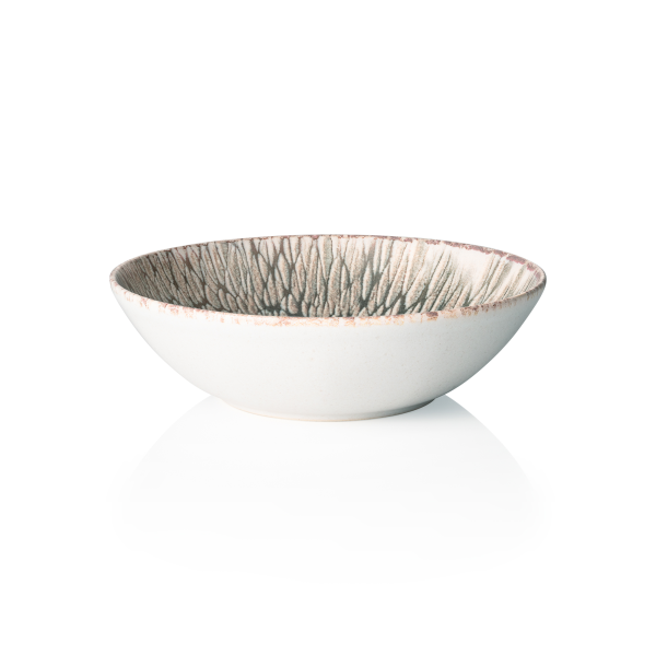 Bol en grès - Ø 17 cm - 600 ml - série Coupe Iris (lot de 6)