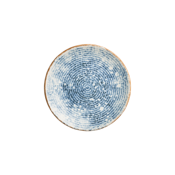 Assiette plate en grès - Ø 17,5 cm - Série Coupe Arctic (lot de 6)