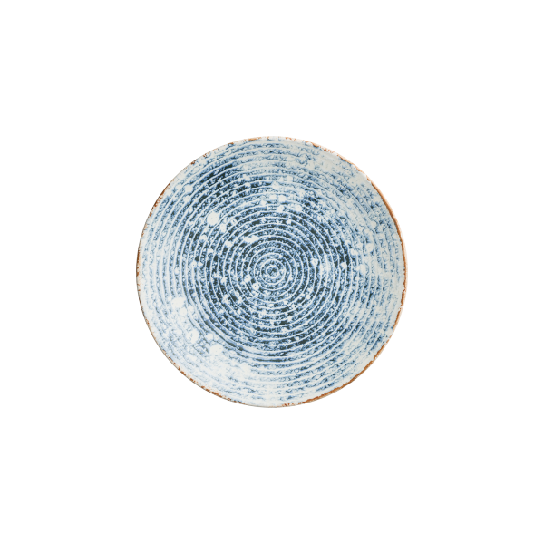 Assiette plate en grès - Ø 27,5 cm - Série Coupe Arctic (lot de 6)