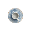 Tasse à espresso en grès - 80 ml - Avec soucoupe - Série Coupe Artic (lot de 6)