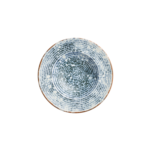 Assiette à pâtes en grès - Ø 27 cm - série Coupe Arctic (lot de 4)