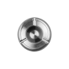 Cendrier coupe-vent inox - Ø 9,5 cm