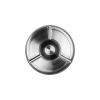 Cendrier coupe-vent inox - Ø 12 cm