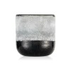 Photophore en verre - Frosted Graphite Grey