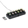 Bougies LED multi-couleurs à photophore