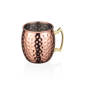 Mug Moscow Mule martelé - 400 ml - PVD cuivré