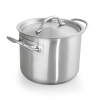 Faitout chrome-nickel avec couvercle Ø 28 cm – Contenance 11 L