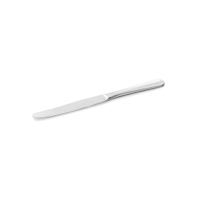 Couteau de table acier chromé 13/0 - série Baguette (lot de 12)