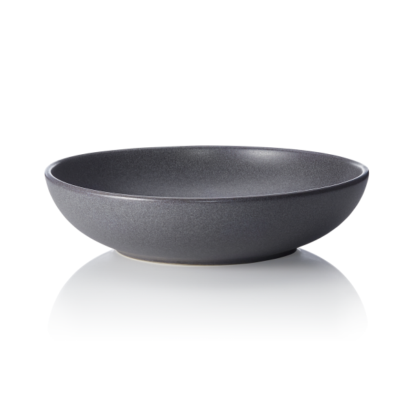Assiette creuse en grès - Ø 28 cm - 2 L - Série One Stone Grey