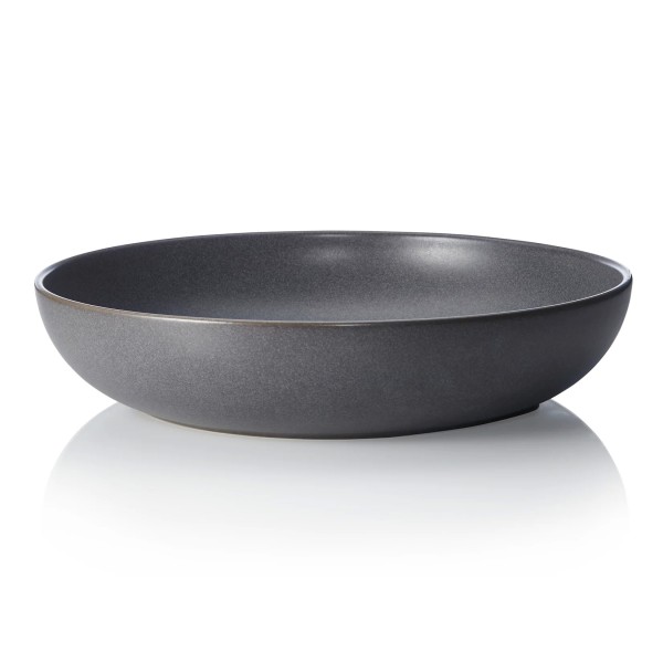 Assiette creuse en grès - Ø 33 cm - 3 L - Série One Stone Grey