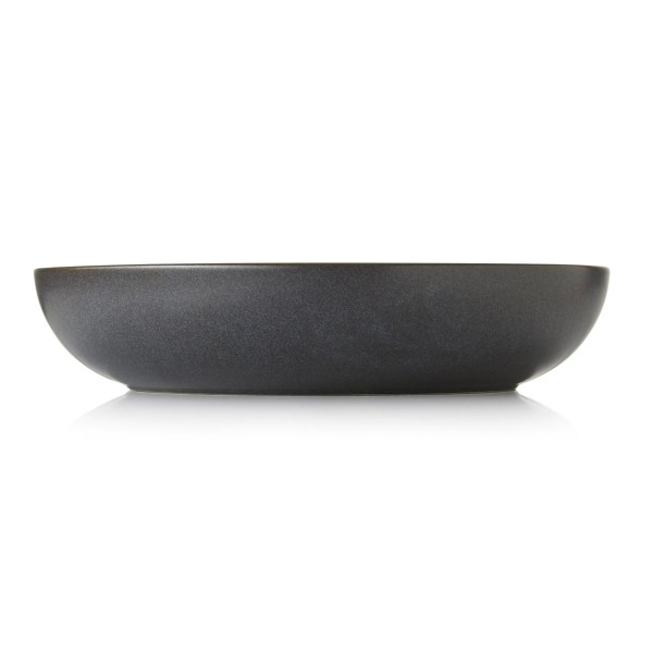 Assiette creuse en grès - Ø 33 cm - 3 L - Série One Stone Grey