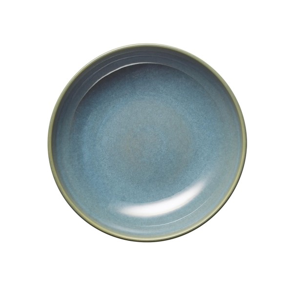 Assiette creuse en grès - Ø 28 cm - 2 L - Série One Myrtle Green