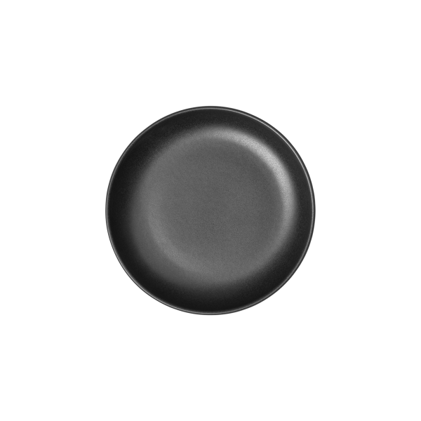 Assiette creuse en grès - Ø 22 cm - 800 ml - Série One Midnight (lot de 6)