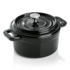Cocotte fonte émaillée Ø 10 cm – Noire