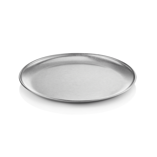 Assiette plate inox 18/8 - Ø 30 cm (lot de 6)
