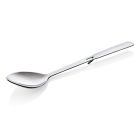 Cuillère pour chafing dish en acier chrome-nickel - 35 cm