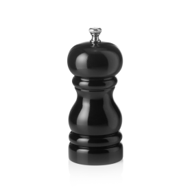 Moulin à poivre en bois noir - 11 cm