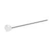 Cuillère à cocktail inox chromé - 19 cm