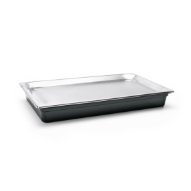 Bac de refroidissement acier chrome-nickel et polycarbonate - GN 1/1