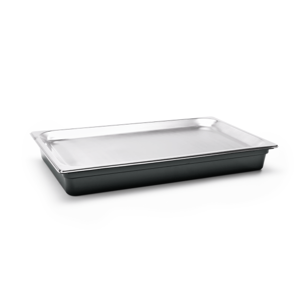 Bac de refroidissement acier chrome-nickel et polycarbonate - GN 1/1