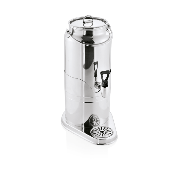 Distributeur de lait réfrigéré inox chromé - 8 L