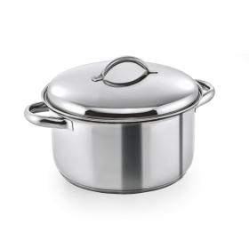 Marmite acier chrome-nickel 1,8 L Ø 16 cm - Avec couvercle