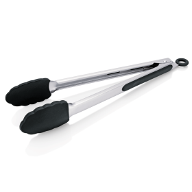 Pince feuille de chêne silicone et inox 30 cm