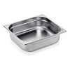 Bac gastro en acier chrome-nickel - GN 2/3 - Profondeur 100 mm - Coins en U gaufrés