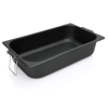 Plat à rôtir fonte 52 x 31,5 x 12,5 cm – Poignées tombantes inox