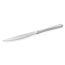 Couteau de table acier chromé 13/0 - série Liselle (lot de 12)