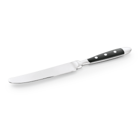 Couteau de table acier chromé 13/0 - série Bistro (lot de 12)