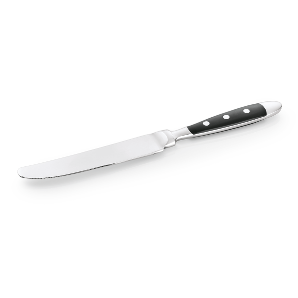 Couteau de table acier chromé 13/0 - série Bistro (lot de 12)