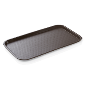 Plateau en polypropylène marron - GN 1/1