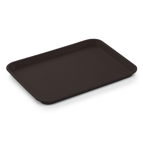 Plateau en polypropylène marron - GN 1/2