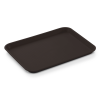 Plateau en polypropylène marron - GN 1/2