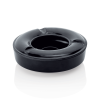 Cendrier coupe-vent en mélamine noire - Ø 12,5 cm (lot de 6)