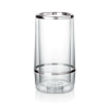 Rafraîchisseur de bouteille en polycarbonate - Ø 11,5 cm - Hauteur 23 cm