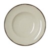 Assiette à pâtes en porcelaine série Smilla Sand - Ø 27,5 cm (lot de 6)