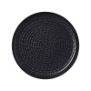 Assiette plate en porcelaine - Ø 19 cm - Série Nova Ash (lot de 6)