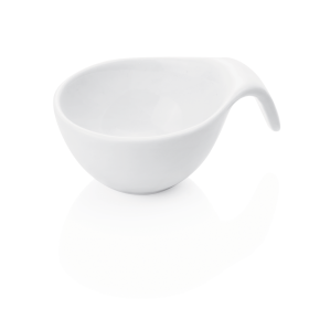 Mini-bol avec anse en porcelaine - lot de 12