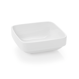 Bol carré en porcelaine - 11 x 11 cm - 170 ml (lot de 6)
