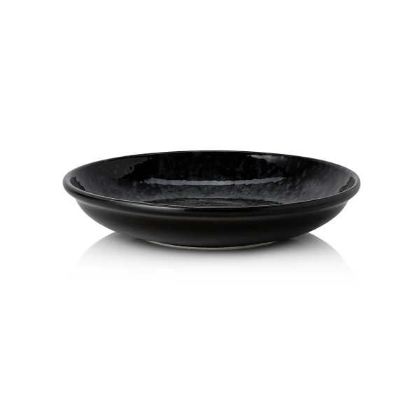Assiette creuse en porcelaine série Vida Night - Ø 21 cm (lot de 6)