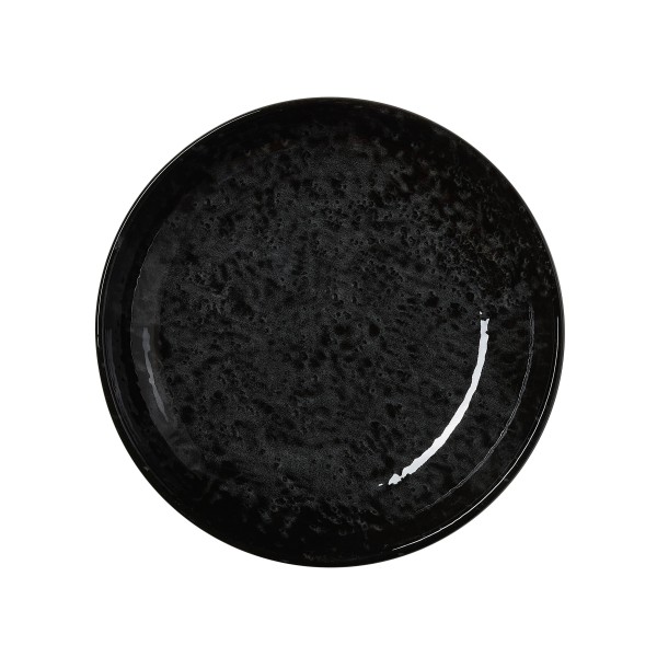 Assiette creuse en porcelaine série Vida Night - Ø 21 cm (lot de 6)