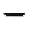 Assiette rectangulaire en porcelaine - 18 x 13 cm - Série Vida Night (lot de 6)