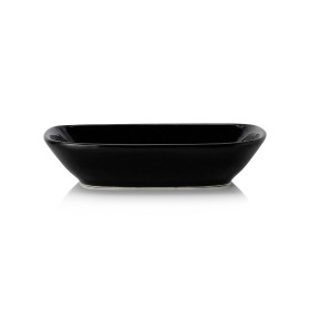 Bol rectangulaire en porcelaine - 12 x 8 cm - 600 ml - Série Vida Night (lot de 6)
