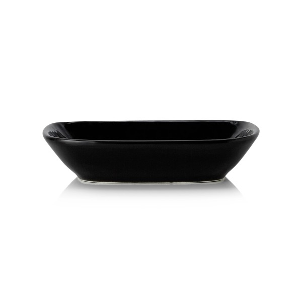 Bol rectangulaire en porcelaine - 12 x 8 cm - 600 ml - Série Vida Night (lot de 6)