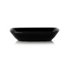 Bol rectangulaire en porcelaine - 12 x 8 cm - 600 ml - Série Vida Night (lot de 6)
