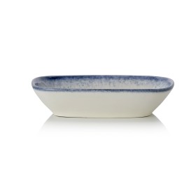 Bol en porcelaine rectangulaire série Vida Marina - 12 x 8 cm - 600 ml (lot de 6)